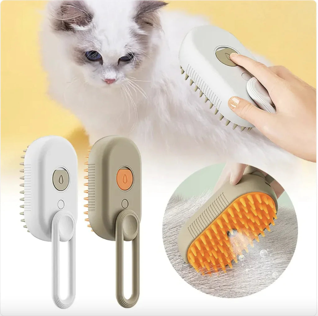3-in-1 Electric Pet Grooming Brush