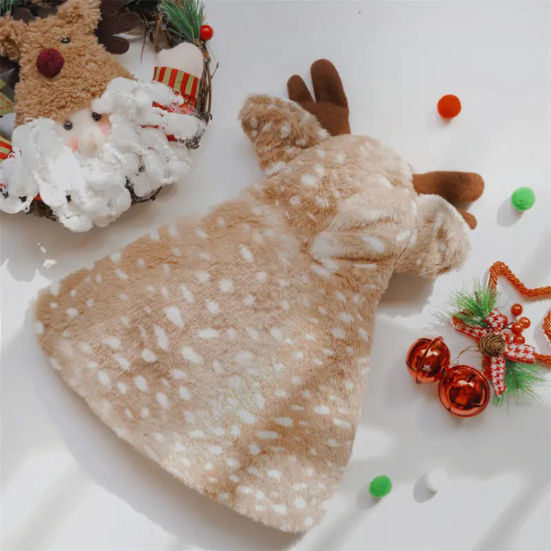 Christmas Pet Elk Cloak