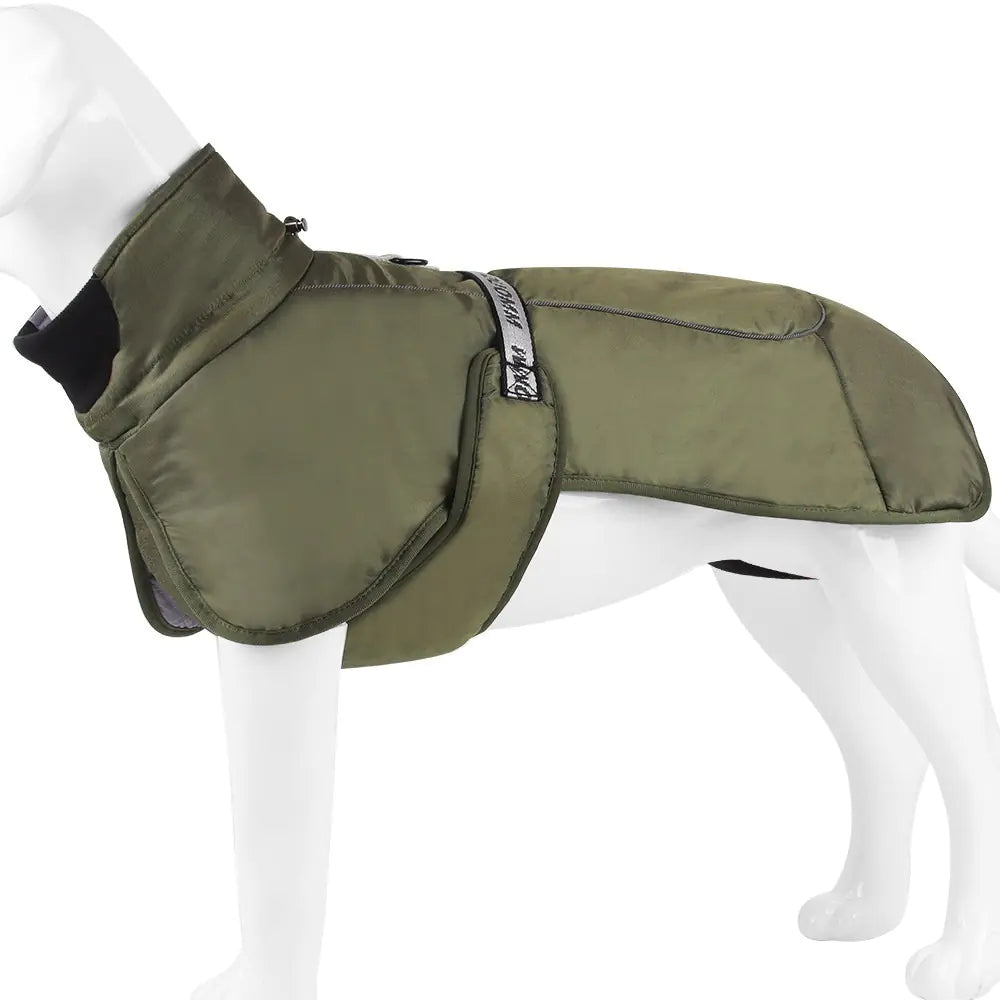 Reflective Thickened Warm Dog Cloak