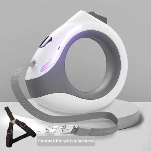 LED Retractable Dog Leash