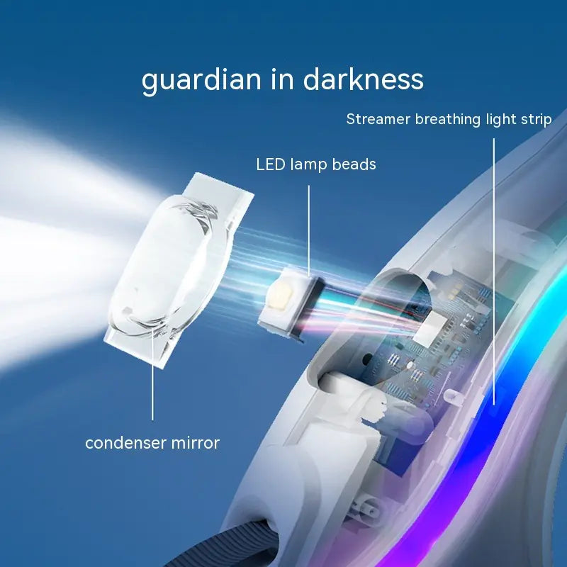 LED Retractable Dog Leash